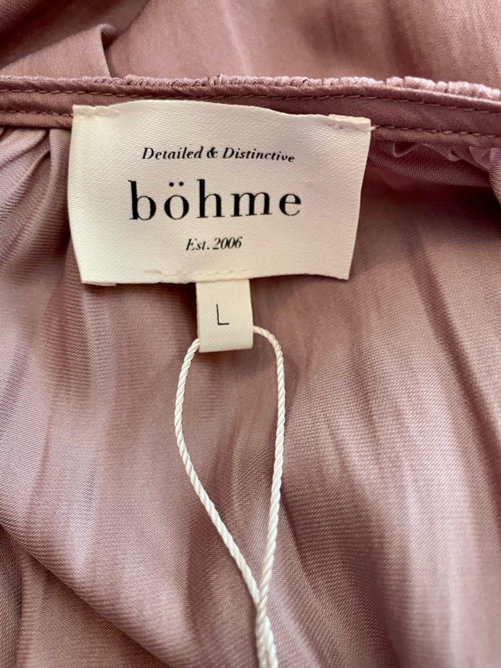 NWT bohme Dusty Rose Tiered Ruffle Maxi Dress - Picture 6 of 9